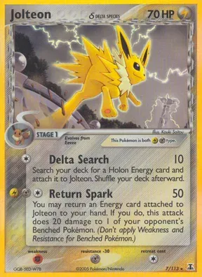 Jolteon δ #7