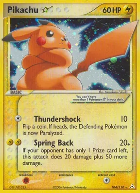 Pikachu ★ #104