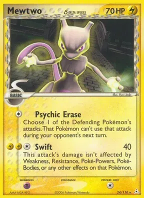 Mewtwo δ #24