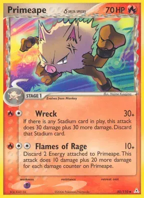 Primeape δ #50