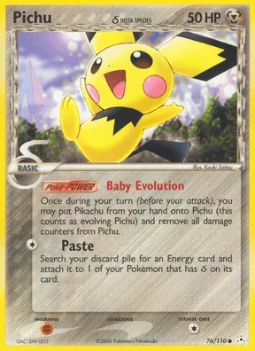 Pichu δ #76