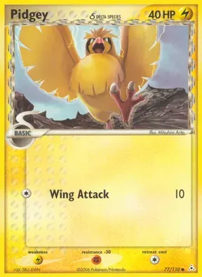Pidgey δ #77
