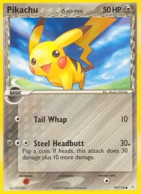 Pikachu δ #79