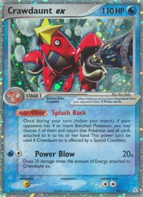 Crawdaunt ex #99