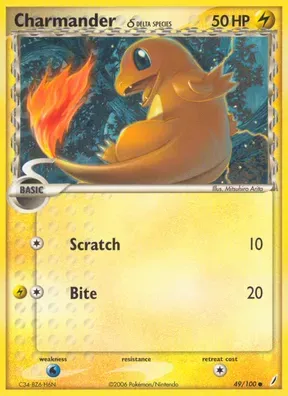 Charmander δ #49