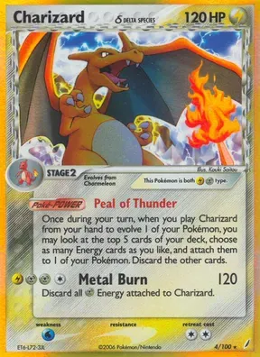 Charizard δ #4