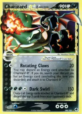 Charizard ★ δ #100