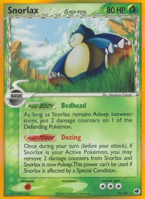 Snorlax δ #10