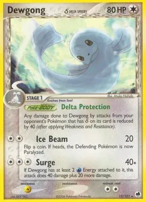 Dewgong δ #15