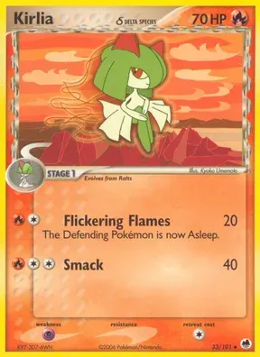 Kirlia δ #33