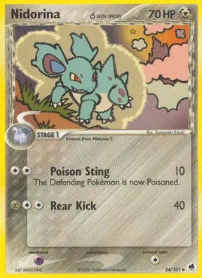 Nidorina δ #34