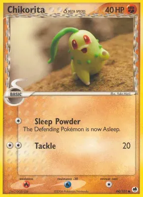 Chikorita δ #44
