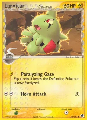 Larvitar δ #52