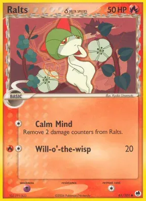 Ralts δ #61
