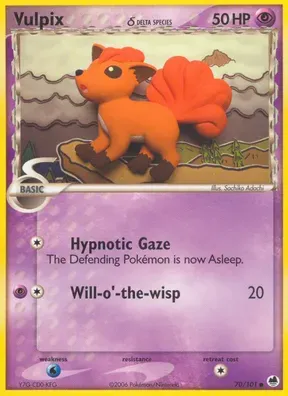 Vulpix δ #70