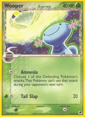 Wooper δ #71