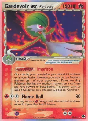 Gardevoir ex δ #93