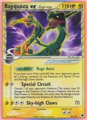 Rayquaza ex δ #97