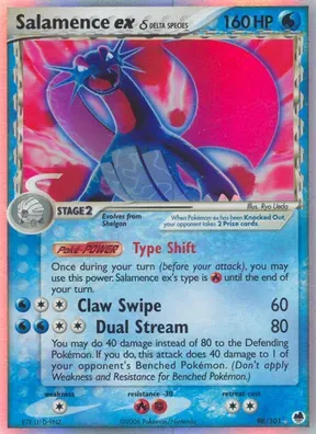 Salamence ex δ #98