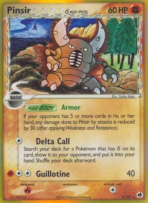 Pinsir δ #9