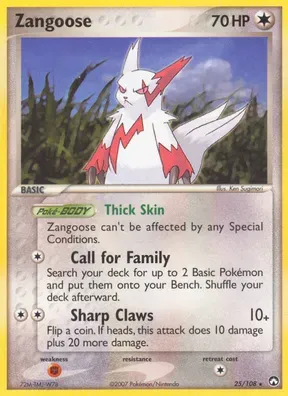Zangoose #25