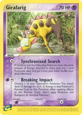 Girafarig #16
