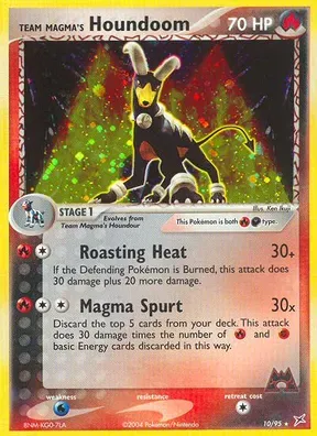 Team Magma's Houndoom #10