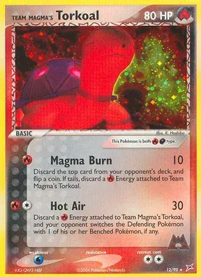Team Magma's Torkoal #12
