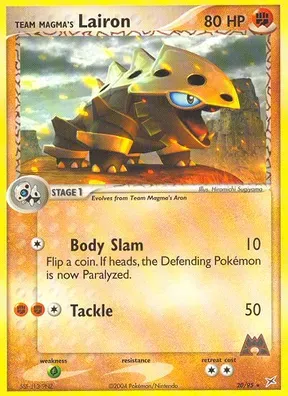 Team Magma's Lairon #20