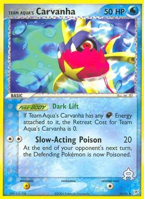 Team Aqua's Carvanha #25