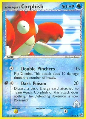 Team Aqua's Corphish #26