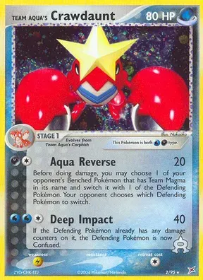 Team Aqua's Crawdaunt #2