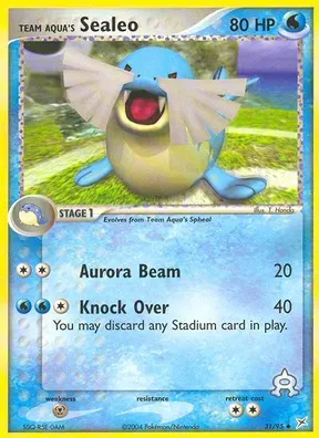 Team Aqua's Sealeo #31