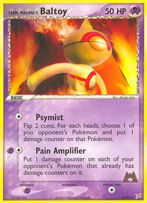 Team Magma's Baltoy #32