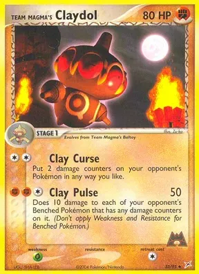 Team Magma's Claydol #33