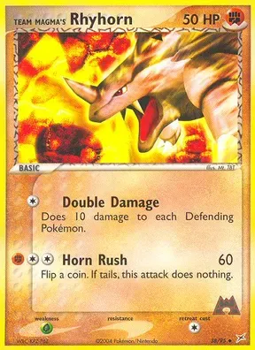 Team Magma's Rhyhorn #38