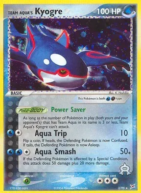Team Aqua's Kyogre #3