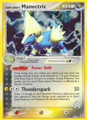 Team Aqua's Manectric #4