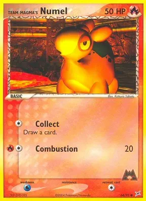 Team Magma's Numel #64