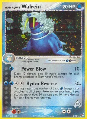 Team Aqua's Walrein #6