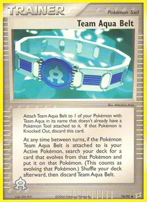 Team Aqua Belt #76