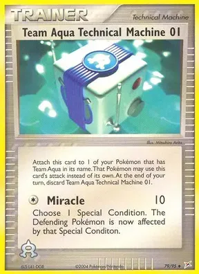Team Aqua Technical Machine 01 #79