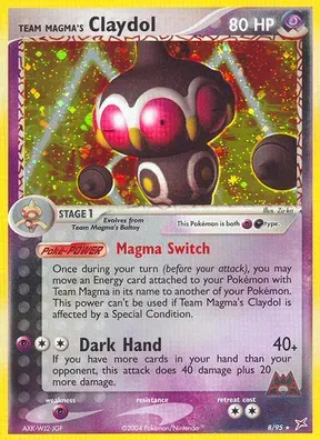 Team Magma's Claydol #8