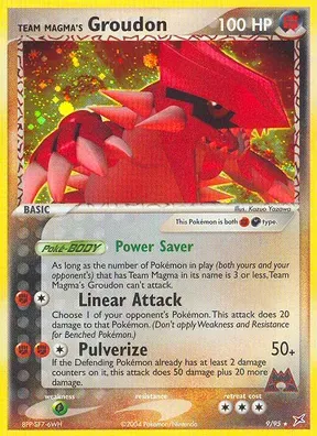 Team Magma's Groudon #9
