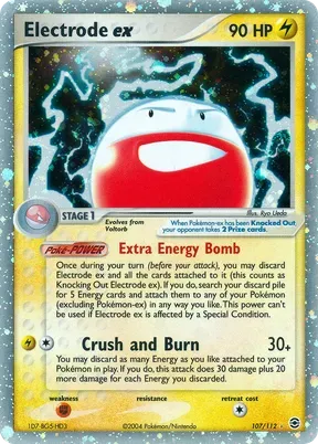 Electrode ex #107