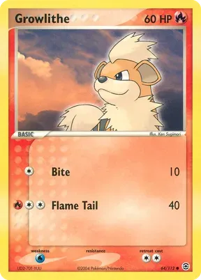 Growlithe #64