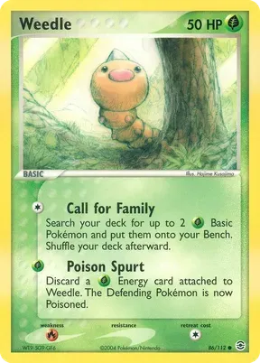 Weedle #86