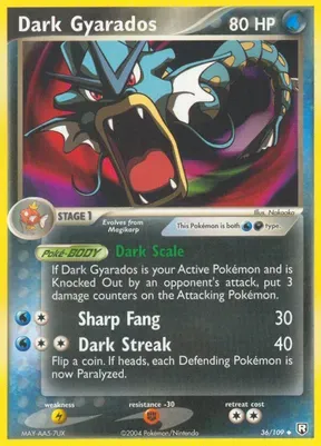 Dark Gyarados #36