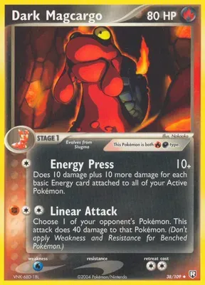 Dark Magcargo #38