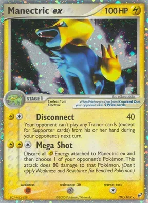 Manectric ex #101